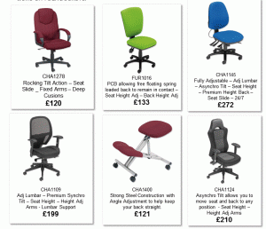 Comfy Ergonomic Office Chairs